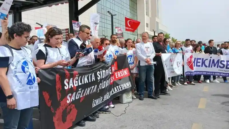 Bayraklı Şehir Hastanesi'nde şiddet terörü: 